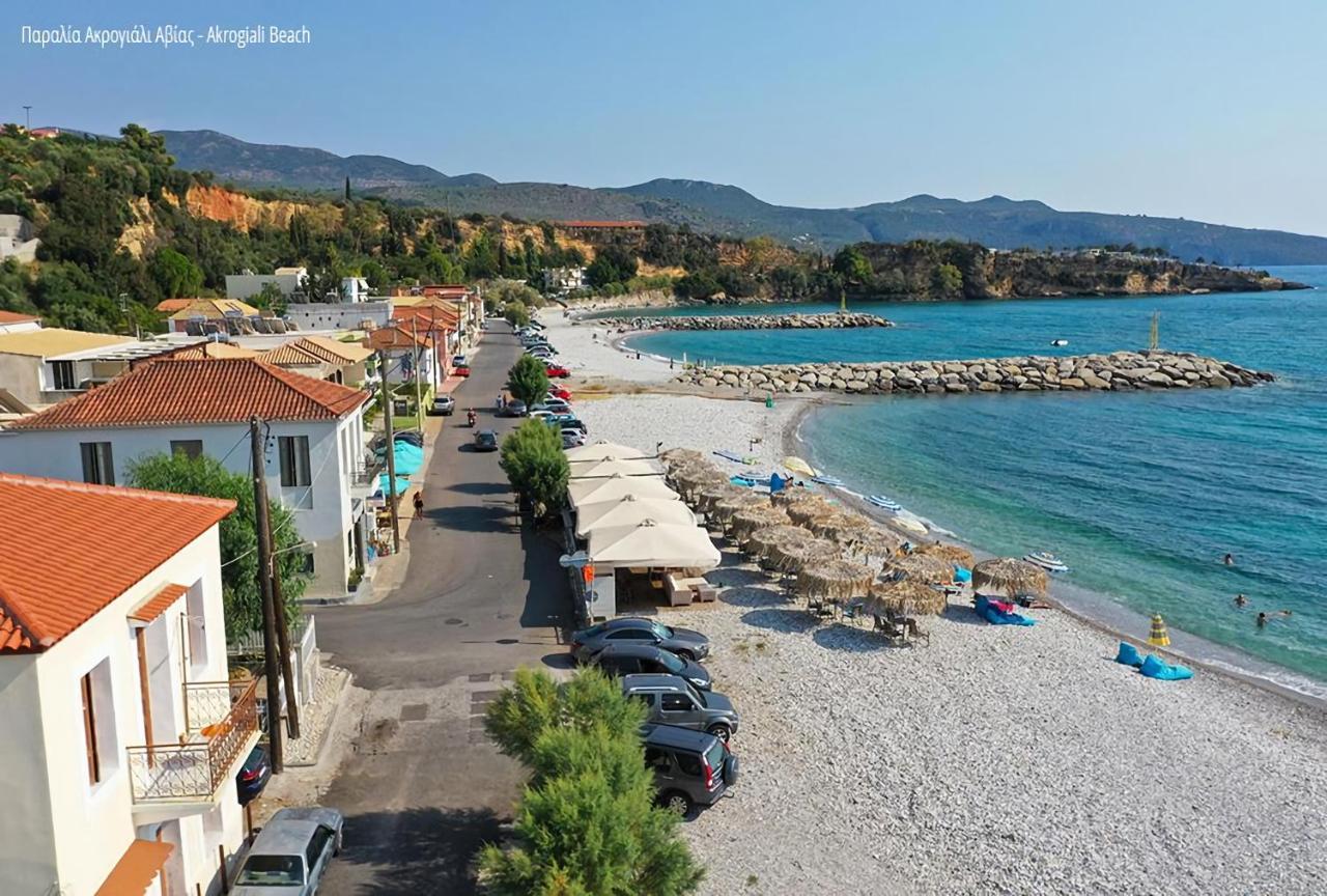 Apartamento Marvel Sea View 1 Akrogiali Exterior foto